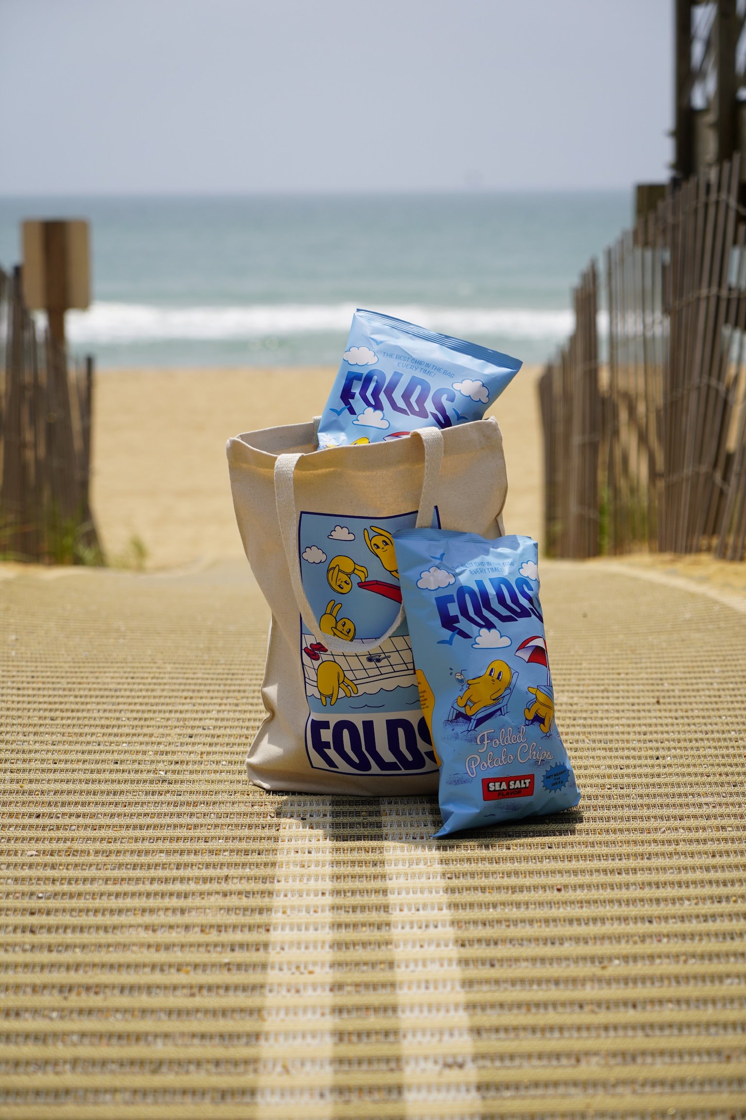 Sea Salt - Folds Potato Chips
