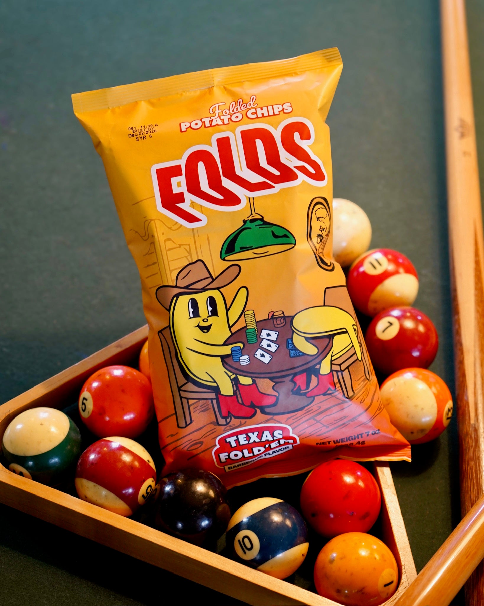 TEXAS FOLD'EM - BARBEQUE FLAVOR