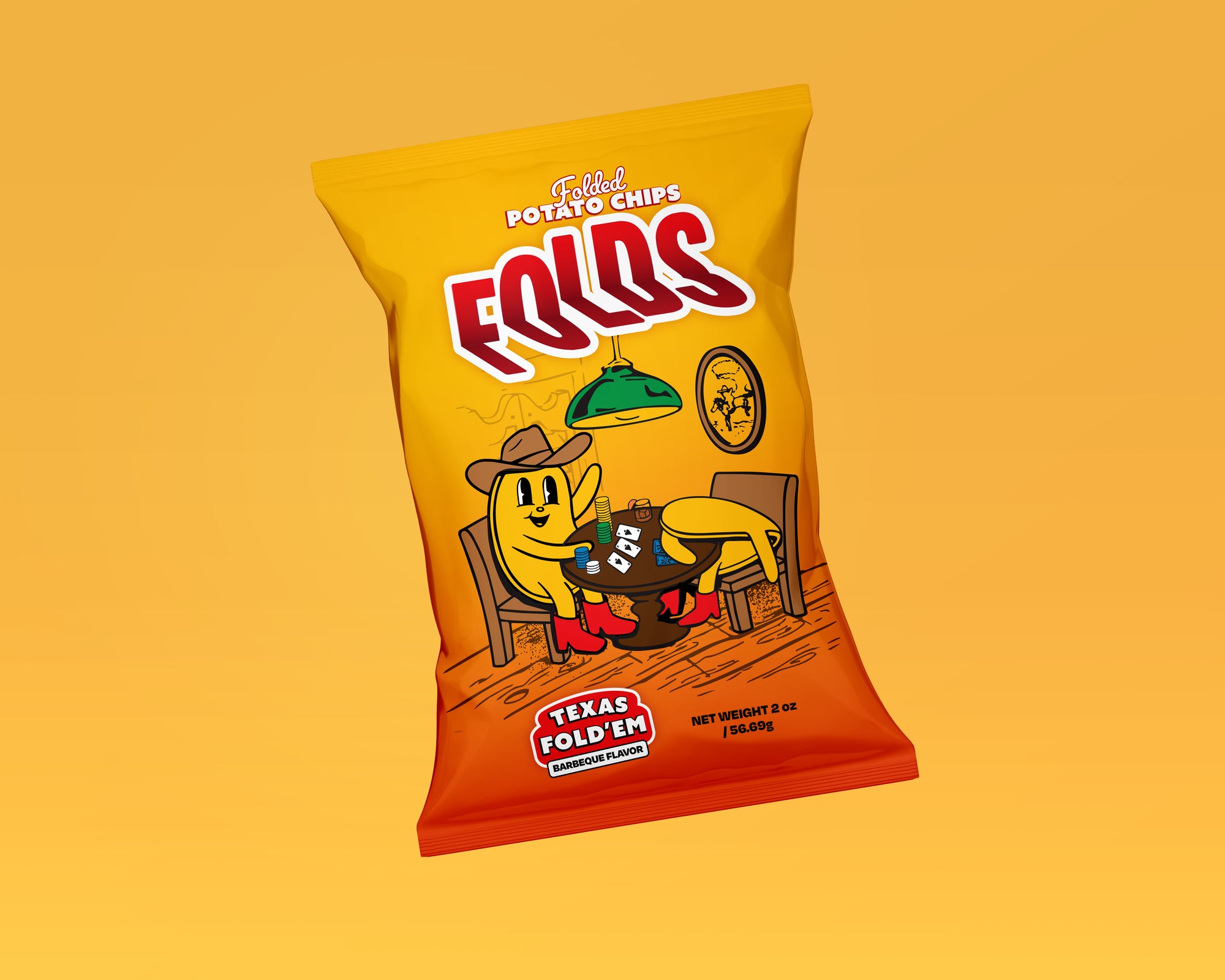 TEXAS FOLD'EM - BARBEQUE FLAVOR