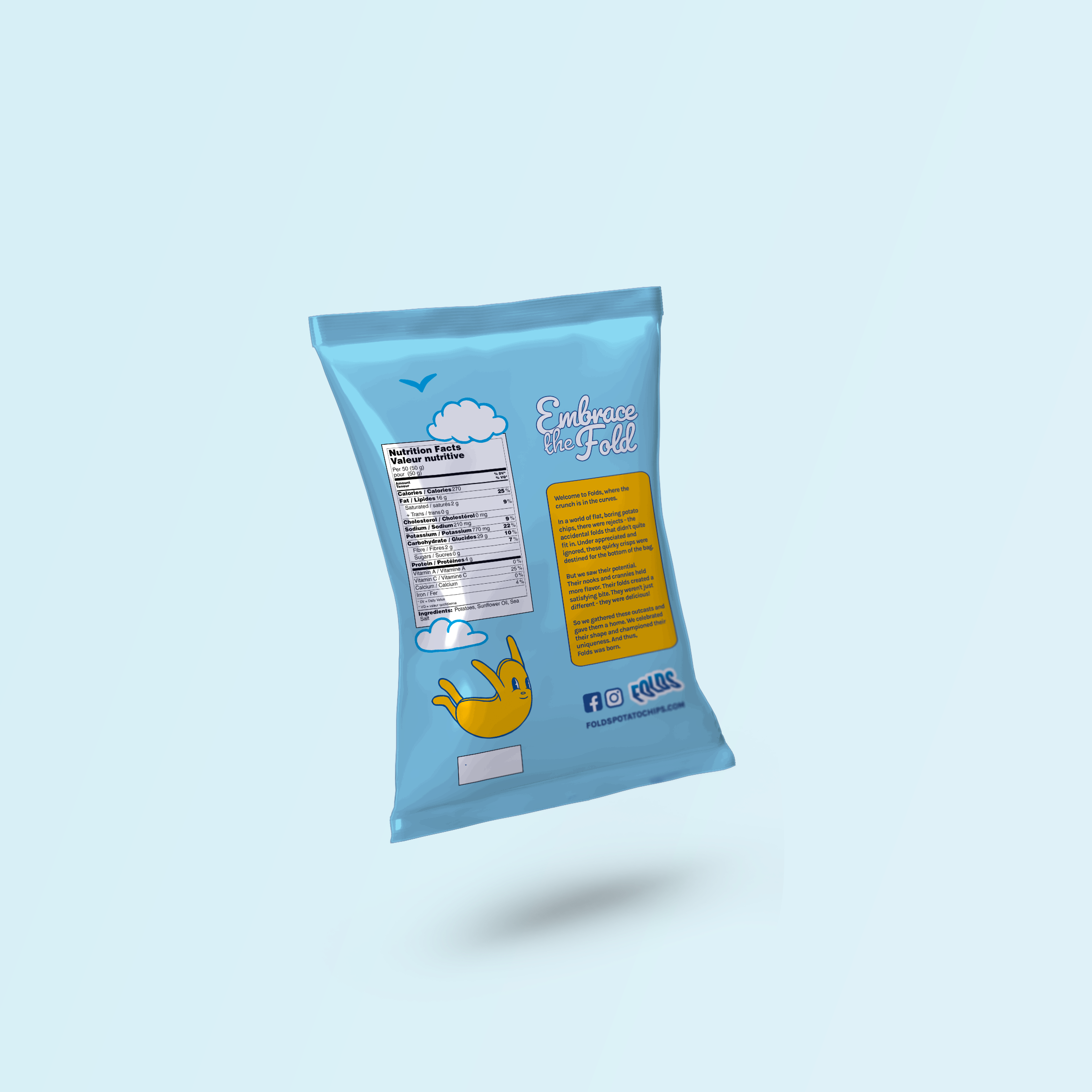 Kettle Cooked Folded Chips